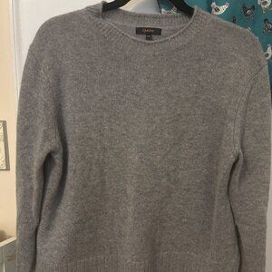 Quince Mongolian Cashmere Boxy Crewneck Sweater